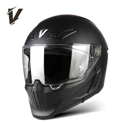 New Motorcycle Helmet DOT Approved  Full Face Racing Off-road Helmets Capacetes Men Cascos Para Moto for Harley Four Season