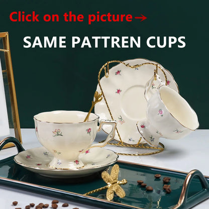 Hot Sale Ceramic Teapot European and American Pastoral Style Home Office Afternoon Tea service Tea Pot Cafe Coffee Pot