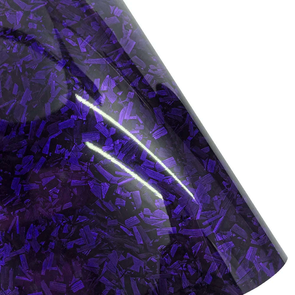 High Glossy Black Gold Silver Red Forged Carbon Fiber Car Sticker Sticker on the Hood Adhesive Vinyl for Car Stickers