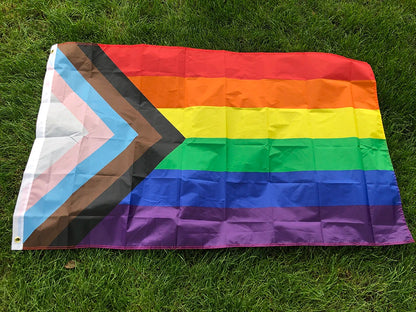 SKY FLAG 90x150cm Homosexual Philadelphia Philly LGBT Gay Pride Rainbow Flag Hanging Polyester Home Decoration