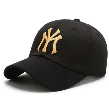 1PC Unisex Casual Baseball Caps Letter Embroidery Hip-hop Hats Spring Autumn Outdoor Adjustable Trucker Caps Sunscreen Hat