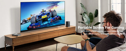 23.8” 120Hz Touchscreen Computer IPS 100%sRGB Display With Stand Portable Monitor For LaptopXBox Switch PS5 Gaming Extend Screen