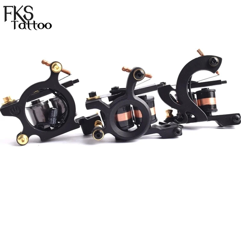 Special Price Handmade Tattoo Gun Wraps Coils Iron Frame Tattoo Machine Liner&Shader Beginner Tatu Gun For Tattoo Artist