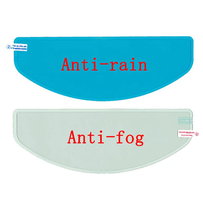 2pcs Motorcycle Helmet Rainproof Anti-fog Film Durable Nano For Kask Hjc Helmet Accessories For Motorcycle Helmet