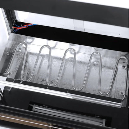 Commercial Food Warmer Countertop Pizza Warmers Display Pastry Patty Warmer Case for Buffet Restaurant Heater Food Service