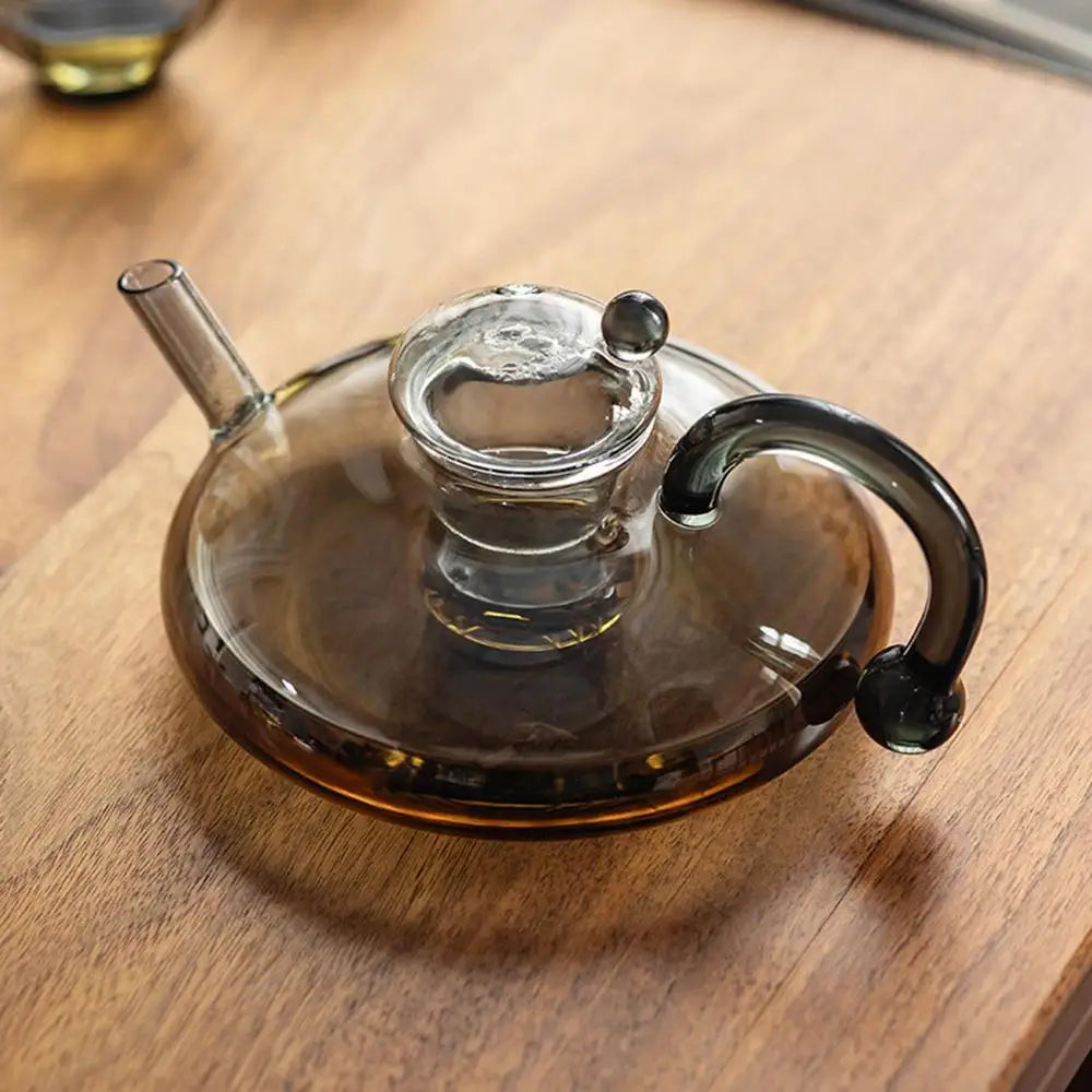 Flower Tea Teapot Set British-Style Boiled Fruit Tea Set Heat-Resistant Glass Affordable Luxury Health Pot Wasserkocher