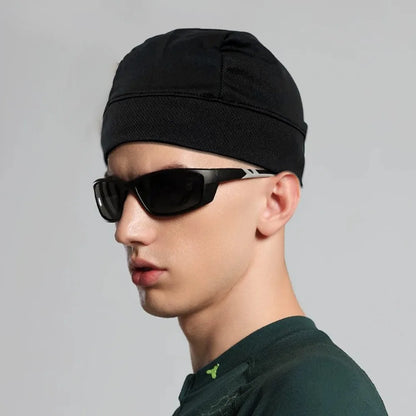 5/2/1pc Summer Cooling Skull Caps Helmet Liner Anti-UV Anti-Sweat Wicking Cycling Running Motorcycle Riding Under Hard Hat Liner