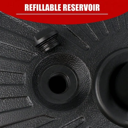 50LBS Round Umbrella Base Water Filled With Steel Umbrella Holder, Heavy Duty Fillable Umbrella Base Stand For Outdoor, Patio, L