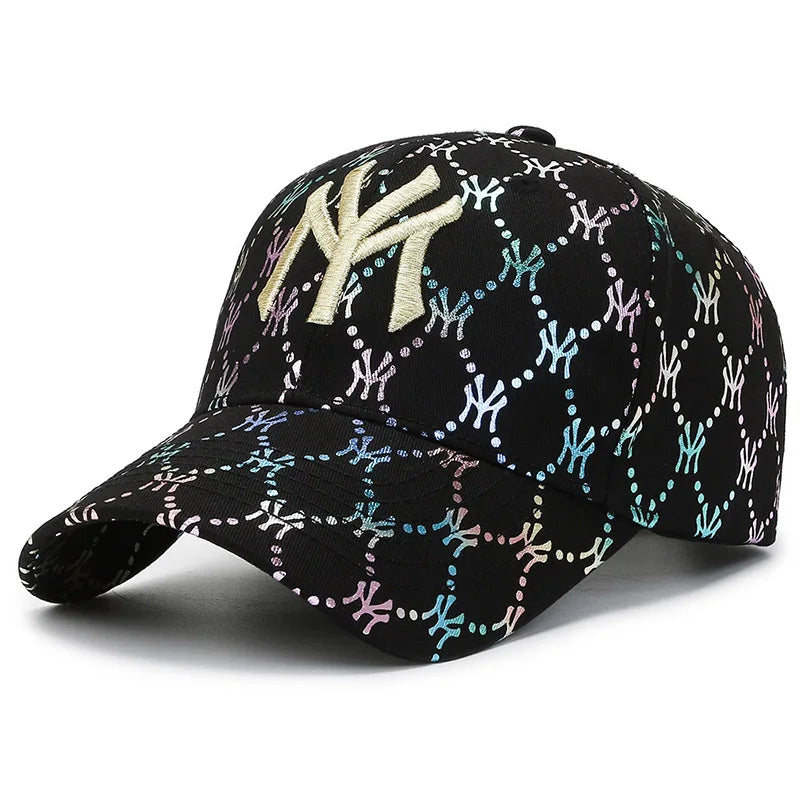 Hat - Men's and Women's Baseball Cap, Military Training Cap, Outdoor Leisure Sports Cap, Sun Protection and Shade Cap, Lettered