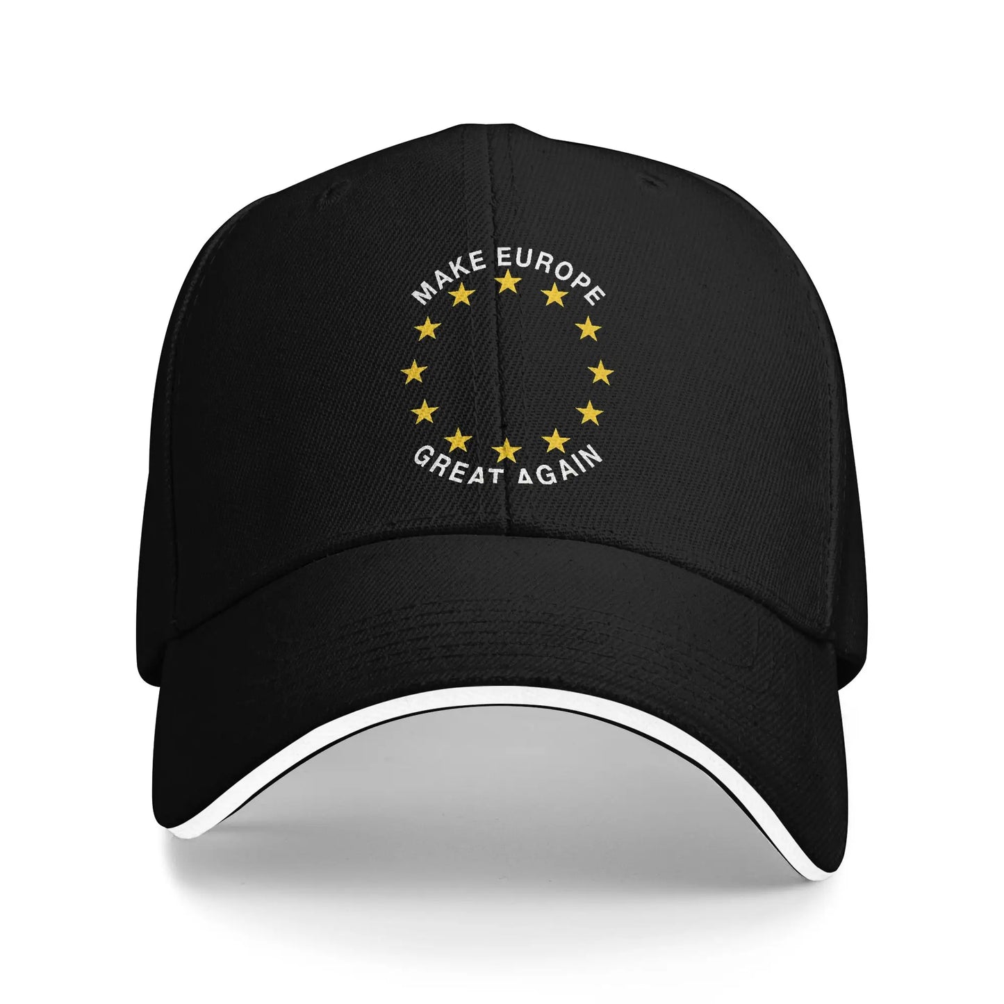 MEGA Make Europe Great Again Sun Baseball Cap Summer Women Men   Trucker Hat Breathable Stylish Hiking Fishing Baseball Caps