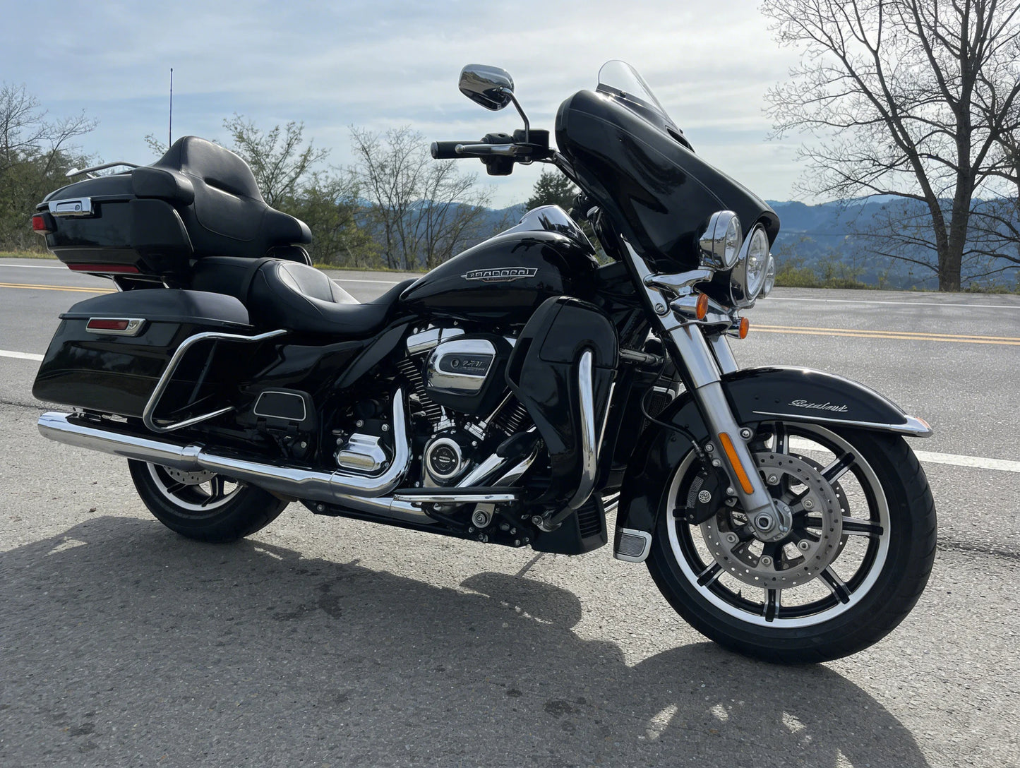 For Harley Davidson Road King Electra Glide FLHR FLHX 2014-2026 King tour pack Pak Motorcycle Waterproof ABS Tail Top Case Box
