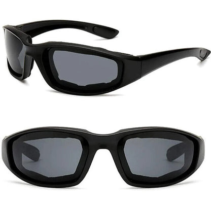 Outdoor UV Protection Goggles Padded Goggles Anti-UV Unisex Sports Sunglasses Eyewear Motorcycle Riding Glasses for Adventurers
