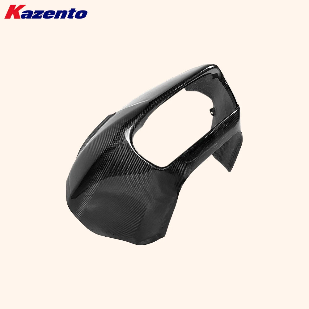 For Harley Touring Street Road Glide Dry Carbon Dual Headlight Fairing Trim