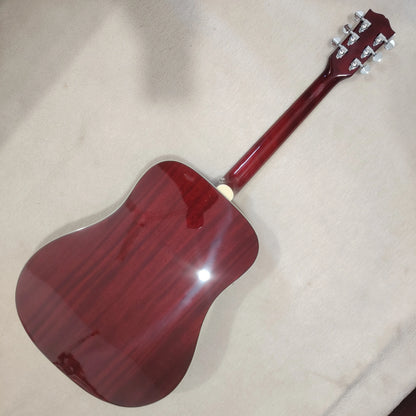 [Original Guitar]High quality bird acoustic guitar, top solid spruce, 301EQ, cow bone nut, free shipping from US warehouse,