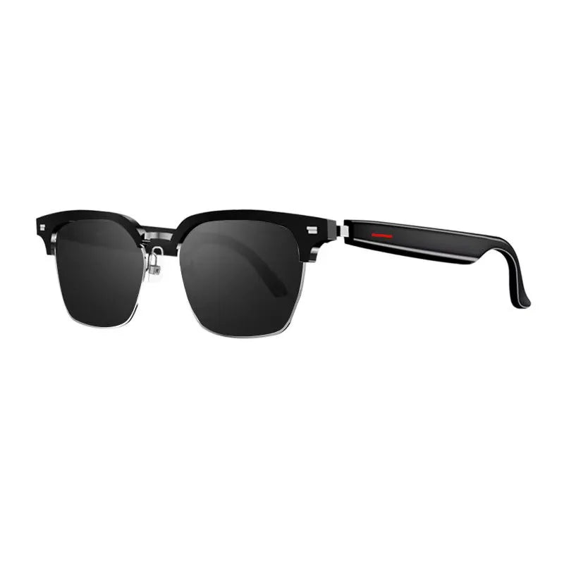Smart Glasses with AI Navigation Listen Songs Bluetooth Call Voice Assistant Remote Camera Translate Language Smart Sunglasses