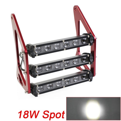 Motorcycle Headlight Headlamp Light Waterproof Front Fork Light Lamp With Bracket For Honda Grom MSX 125SF Ducati Venom MSX125