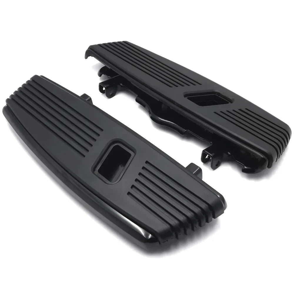 Motorcycle Hana Cut Front Footrests Footboard For Harley Davidson 2012-2016 FLD，1986-2023 FL，1986-later Touring，08-later Trik