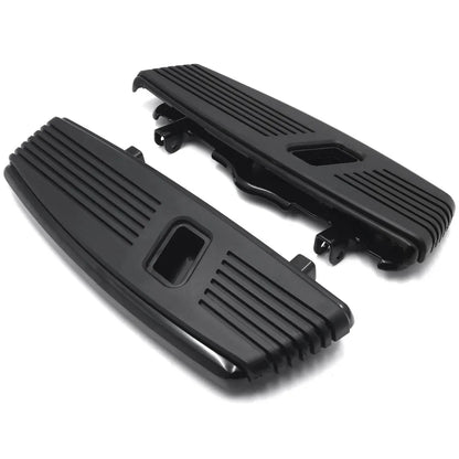 Motorcycle Hana Cut Front Footrests Footboard For Harley Davidson 2012-2016 FLD，1986-2023 FL，1986-later Touring，08-later Trik