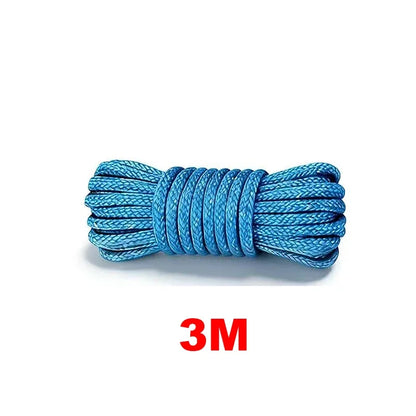 2-6 Set Rope Tying Tool and Tensioner with Roller Tensioner Retractable Buckle with Accessory Rope Suitable for Camping