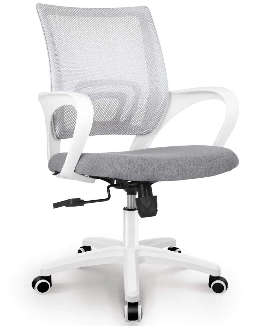 Office Desk Computer Chair Ergonomic Mesh Gaming Mid Back Seat with Comfy Lumbar Support Adjustable Height Swivel, Customized