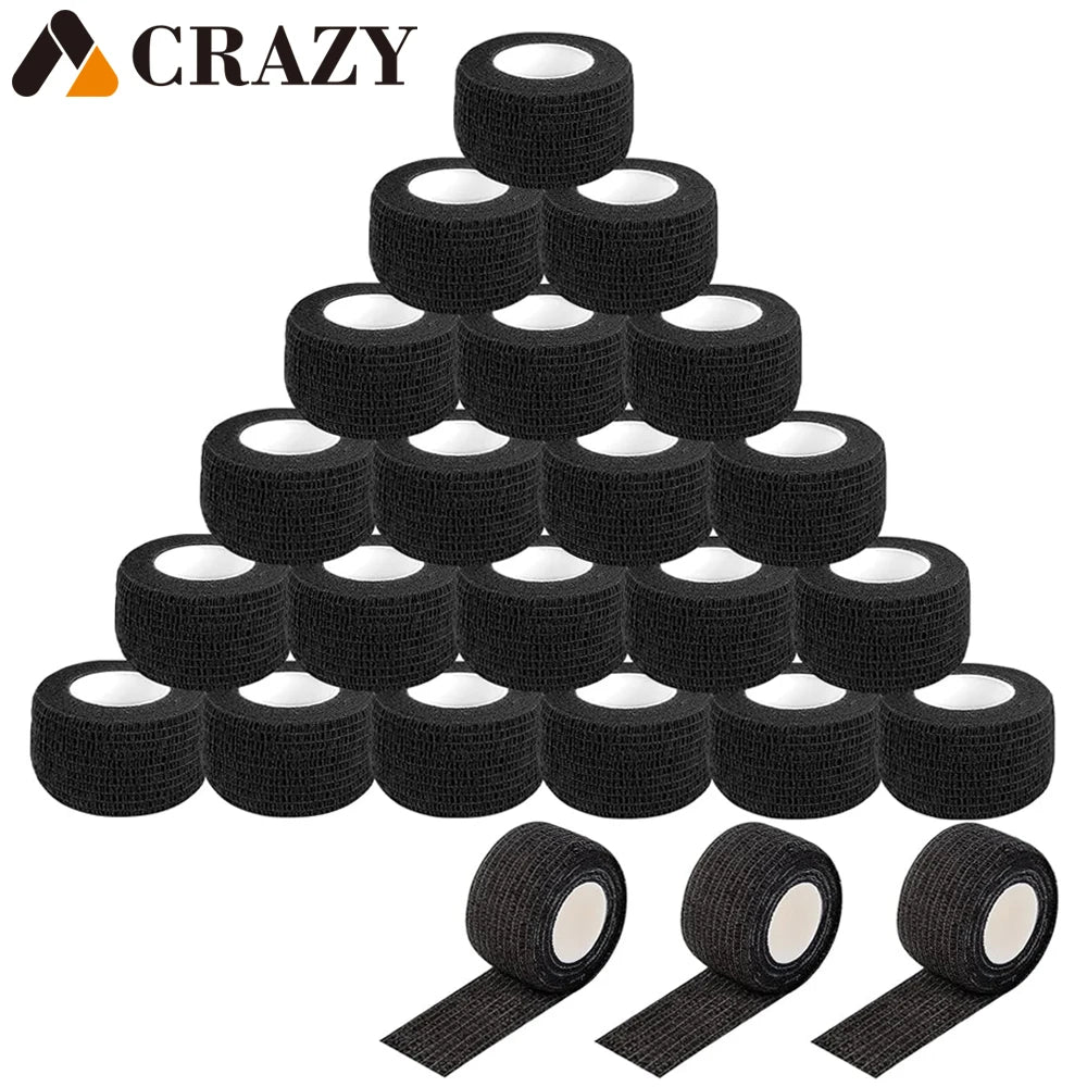 96/12/3PCS Tattoo Grip Cover Bandage Wraps Tapes Disposable self-adhesive Finger Wrist Protection For Tattoo Grip Accessories