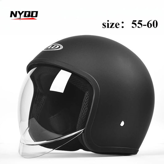 GB Certified Electric Vehicle Helmet for Men and Women All-season Universal Electric Vehicle Safety Helmet Motorcycles Winter