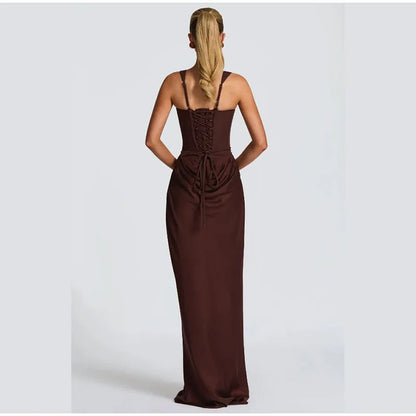 Sexy Square-neck Halter Mini Dress Women Pleated Sleeveless Backless High Waist Bodycon Dresses 2026 New Summer Lady Party Robes