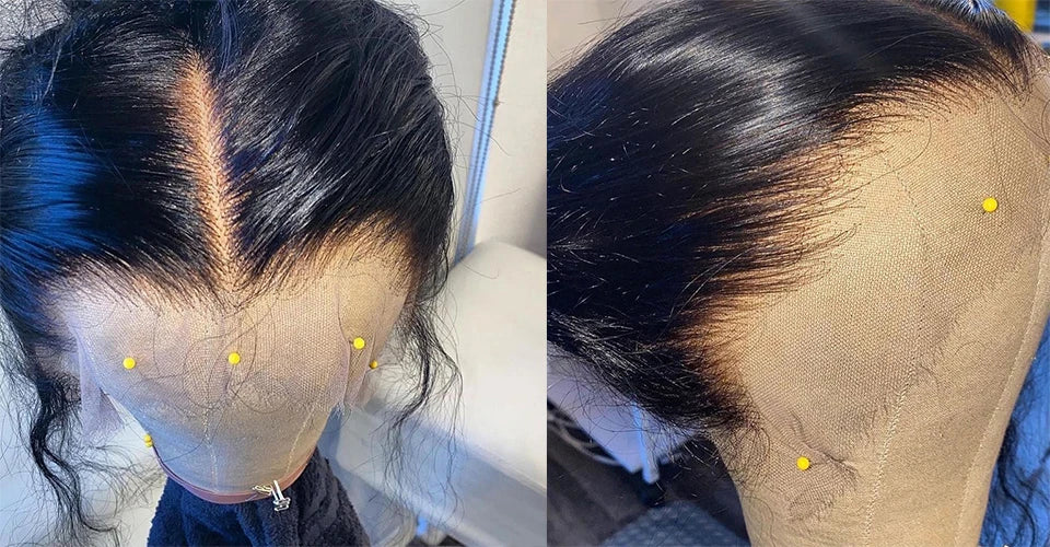 180D 13X4 Straight Lace Front Wigs Straight Human Hair Wigs For Women Human Lace Wigs Brazilian Lace Wigs Straight Frontal Wigs