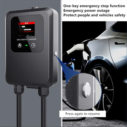 EV Charging Station 5M 7KW 32A With 6ma DC RCD Function  EV Charging Station 5M Car Home  EV Charging Station