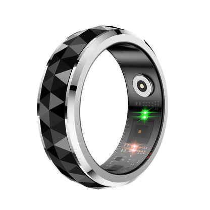 2026 New  Smart Ring, Fidget Spinner Anxiety Relieve Ring with Charging Case for Men, Health and Sleep Monitor, 5ATM Waterproof