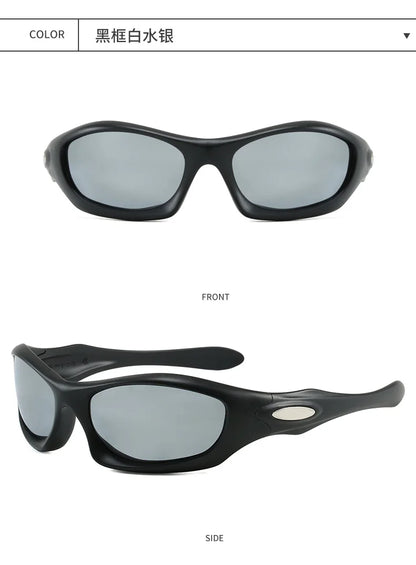 Retro Oval Round Frame Sunglasses 2026 New Outdoor Cycling Driving Sun Glasses Vintage Style UV400 Protection Unisex