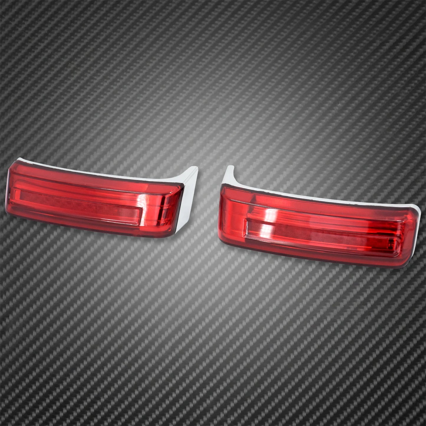 2xMotorcycle LED SaddleBag Turn Lamp Light Run Brake Light For Harley Touring Street Glide Road King FLHR Limited CVO 2014-2022