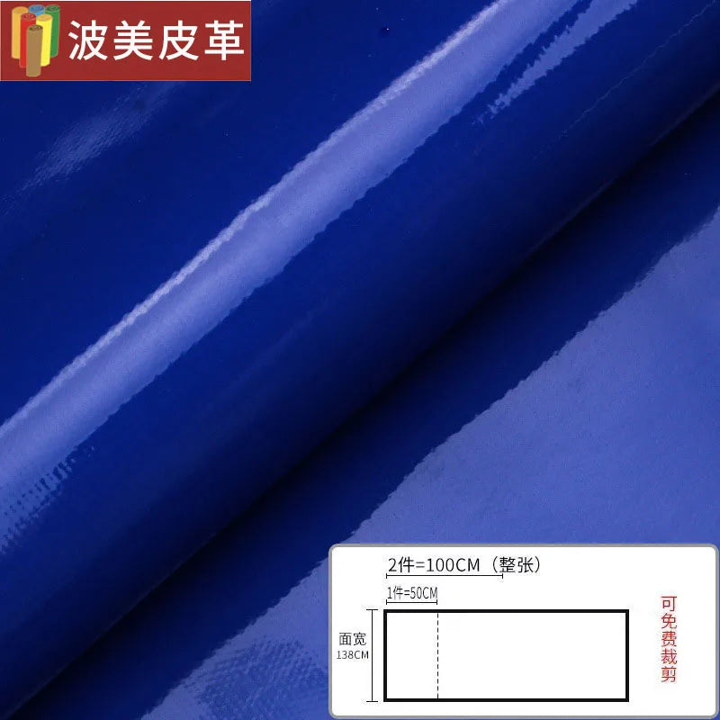 Pvc Patent Leather Fabric By The Meter for Jacket Skirt Bag Clothes Diy Sewing Cloth Waterproof Slightly Hard Wearable Glossy