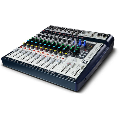 Signature Professional 12 Channel Audio sound Mixer Mixing console interface for Stage DJ Singing