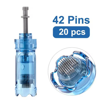 Bayonet Cartridge Needle for Dr Pen M8S /A8S/ A9/ A11 Microneedle 12/ 18 /24 /36 /42 Pin / Round Nano / 3D Replacement Tip Head