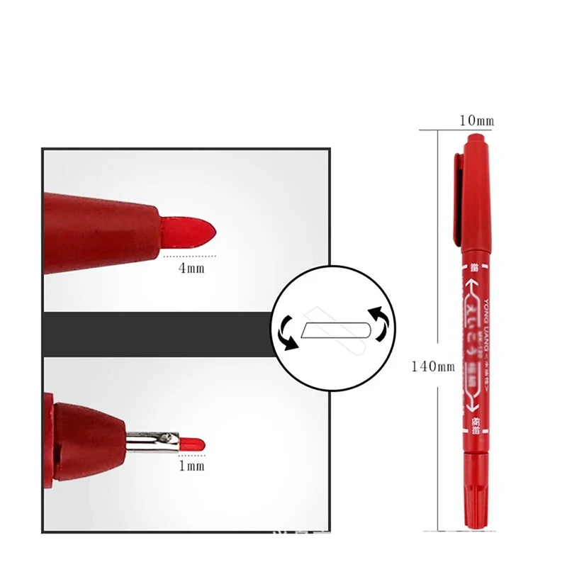 2/5/15pcs Tattoo Skin Marker Pen Microblading Permanent Makeup Piercing Marker Waterproof Tattoo Body PMU Tattoo Accessories