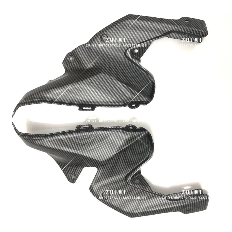 Suitable for carbon fiber Kawasaki Z900 2020-2023 motorcycle key switch cover link plate inner lining plate fairing housing