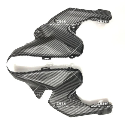 Suitable for carbon fiber Kawasaki Z900 2020-2023 motorcycle key switch cover link plate inner lining plate fairing housing