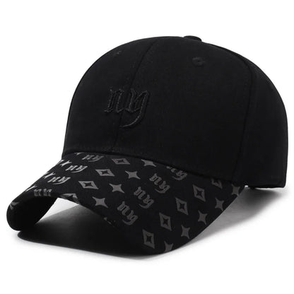 New Embroidered Letter Sports Baseball Hat Men Women Cotton Snapback Caps Outdoor Casual Sun Protection Dad Hats Tide