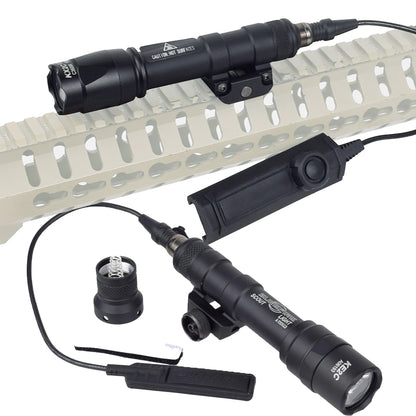 Tactical SureFire M600 M600B M600C Airsoft Weapon Flashlight Hunting Scout Torch Rifle AR15 Gun LED Light Button Remote Switch