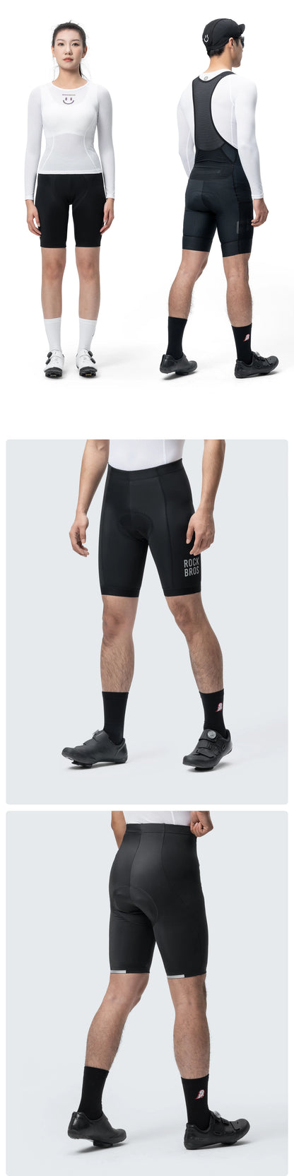 ROCKBROS Cycling Socks Breathable nylon Non-damp Socks Skin-friendly Bike Sport Socks Outdoor Moisture-absorbing Socks