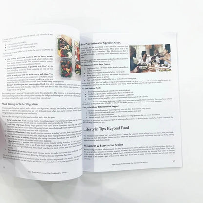 Bestsellers in 2026 Super Simple Mediterranean Diet Cookbook for Seniors: Eat Healthy, Support Longevity & Control Weight