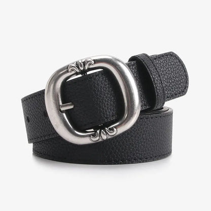 Leopard Print Belt Women's Fashion Casual Versatile Jeans Accessories Girdle Gothic Retro Pu Leather Pin Buckle Waistband
