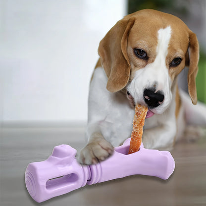 New Pet Rotating Food Container Dogs Toys Dogs Chew Stick Holder for All Breeds Easy to Clean Aviod Choking Pet Supplies 1pc