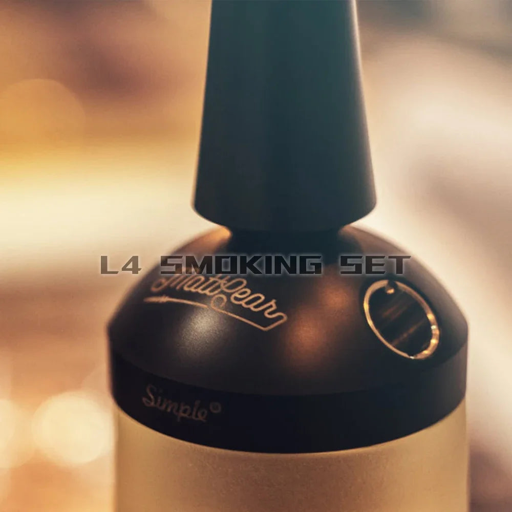MattPear Simple Hookah Shisha Set 304 Stainless Steel 56cm single tube Large Hookah Shisha Set With Bottle