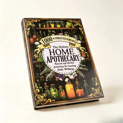 The Holistic Home Apothecary Health Enthusiasts English Paperback 1000+ Herbal Remedies Daily Wellness Guide Free Shipping