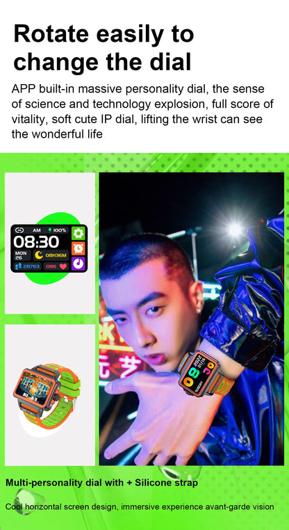 S666 Fashion Smart Watch Men Women Bluetooth Call 1.57" HD Screen Sports Smartwatch Fitness Tracker Outdoor Waterproof
