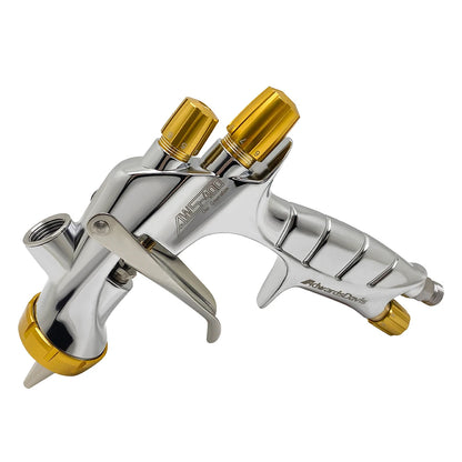 WS400 Pneumatic Spray Gun 1.3/1.4/1.7mm High Atomization Automotive Sheet Metal Paint Spray Gun Furniture Varnish Paint Spraying