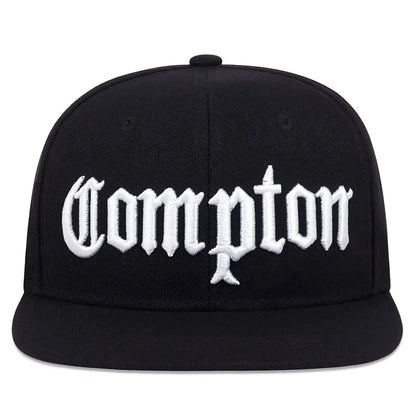 2025 New COMPTON CAP Street Dance Snapback Hat Hip Hop Headwear for Men Women Adult Outdoor Casual Sun Baseball Cap