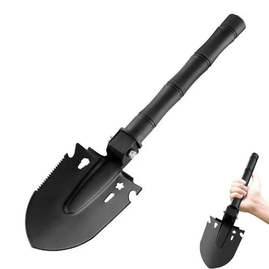 Multi-functional Foldable Camping Shovel Telescopic Survival Gear for Hiking Gardening Camping Survival Tool